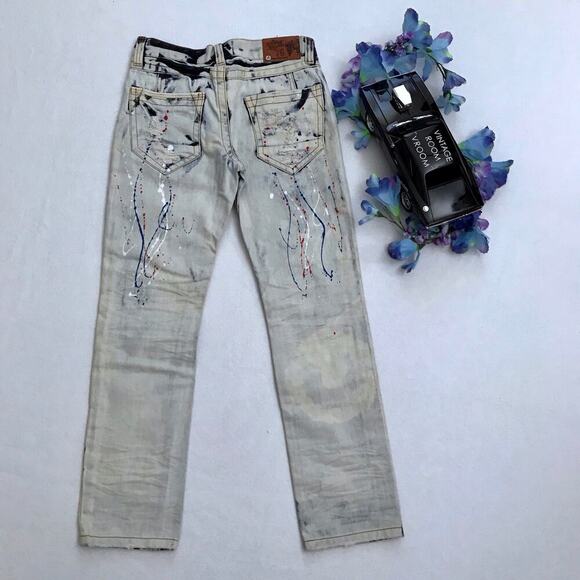 Heritage America NWT Light Wash Distressed Crop Jeans Women 6 *See Description* - Picture 7 of 13